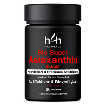 Astaxanthin Organic Extract – Cell Protection for Eyes, Skin & Heart - 4mg Extract