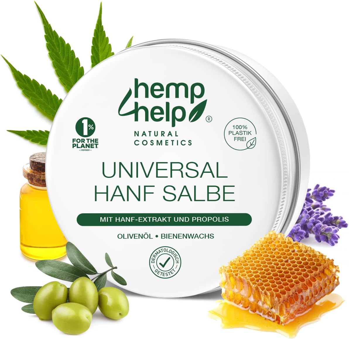 Bio Hanfsalbe 2er Set 15% Rabatt bei Schuppenflechte und Neurodermitis