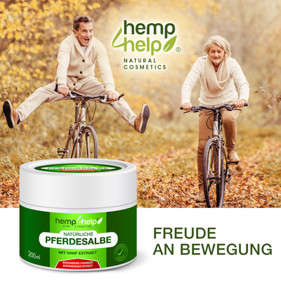 Bio 𝐇𝐀𝐍𝐅 Pferdesalbe Extra Stark WÄRMENDER EFFEKT