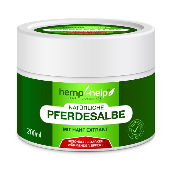 Bio 𝐇𝐀𝐍𝐅 Pferdesalbe Extra Stark WÄRMENDER EFFEKT
