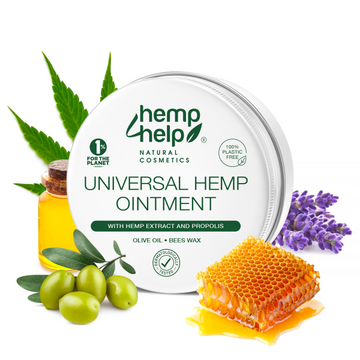 Universal Hanf-SALBE 100 ml | für die intensive Haut-Pflege als Körper Wund-Heil Salbe